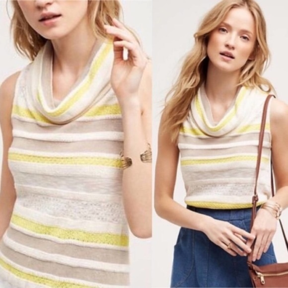 Anthropologie Dolan Cowl Neck Sweater Size Large - Picture 7 of 7